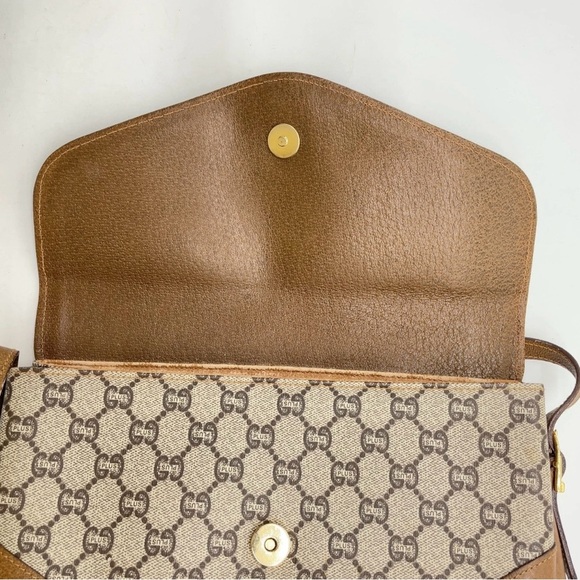 Authentic GUCCI GG Plus Beige Brown
PVC Leather Shoulder Bag - Picture 14 of 16